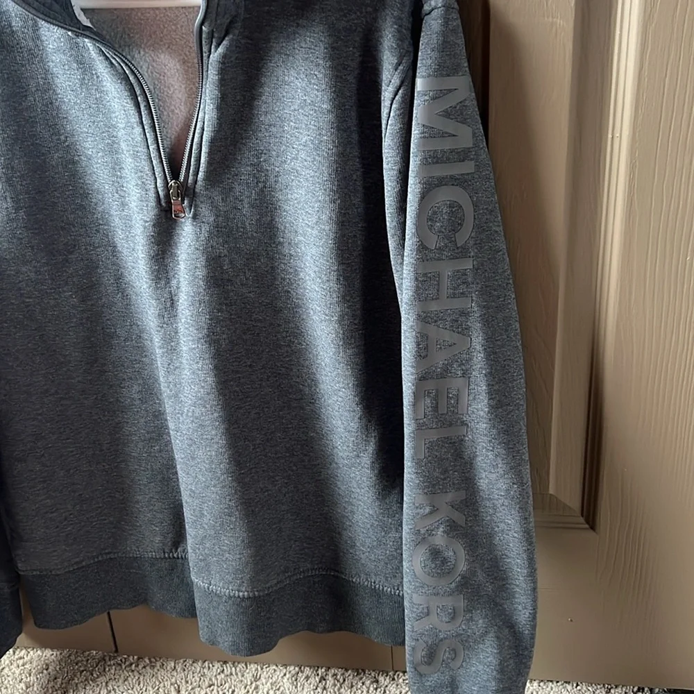 Michael Kors Half Zip Sweatshirt - Picture 3 of 7